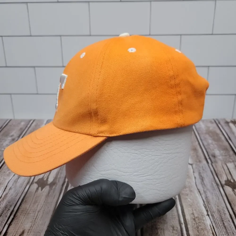 Tennessee Volunteers Adjustable Hat Orange White NCAA Headmaster Cotton Cap